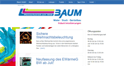 Desktop Screenshot of msg-baum.de